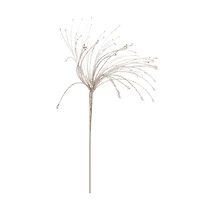 Hello Honey® 22" Silver Beaded Spray