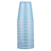 JAM Paper 12oz. Baby Blue Plastic Cups, 20ct.
