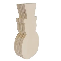 5" Unfinished Snowman Wood Planks, 3ct. by Make Market®