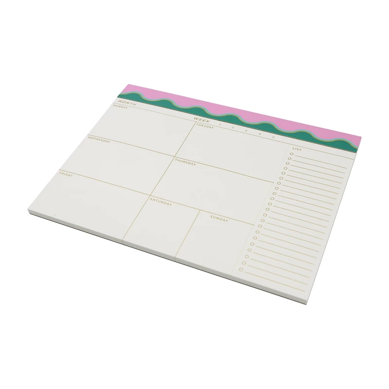 Assorted 10" x 7.5" Month Week Planner by Fab Finds