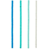12 Pack: Turquoise Clay Spacer Disc Beads, 6mm by Bead Landing™