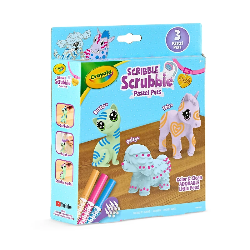 Crayola® Scribble Scrubbie Pastel Pets