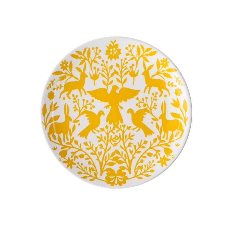 7" Yellow Ceramic Plate by Ashland®