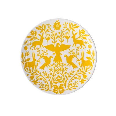 7" Yellow Ceramic Plate by Ashland®