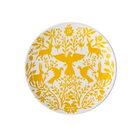 7" Yellow Ceramic Plate by Ashland®