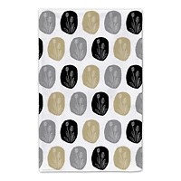 Simple Contour Flower 16" x 25" Tea Towel Set of 2