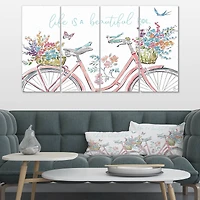 Designart - Spring Bike Bouquet