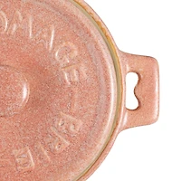 Hello Honey® Stoneware Brie Bakers with Bamboo Spreader