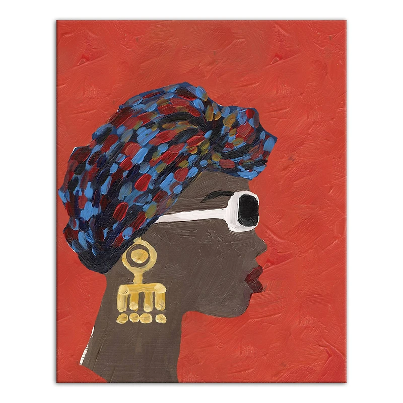 Fashion Profile 16" x 20" Canvas Wall Art