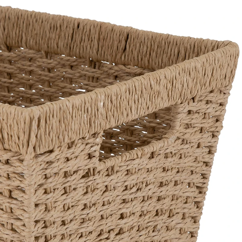 Simplify Large Dutch Weave Storage Basket