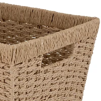 Simplify Large Dutch Weave Storage Basket
