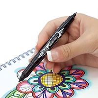 Tombow MONO Twin Black Permanent Marker