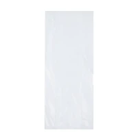 Clear Rectangle Treat Bags with Ties by Celebrate It