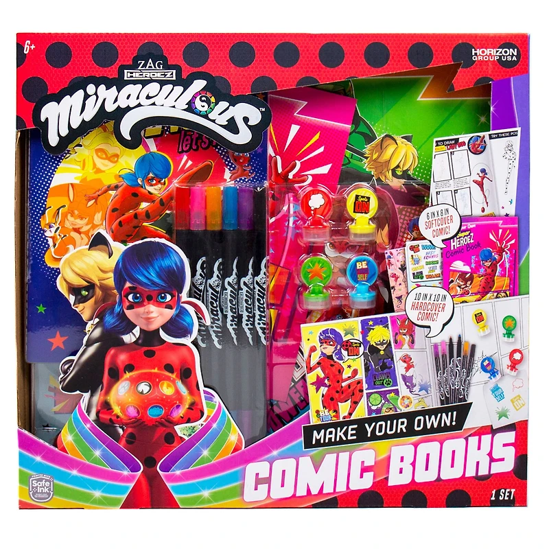 Miraculous Make Your Own Comic Books
