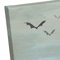 Flower Field Ghost Canvas Wall Art