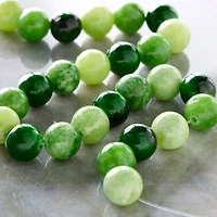 Green Jasper Round Beads, 10mm by Bead Landing™