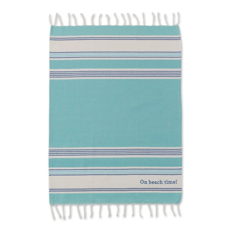 DII® Beach House Vibes Embellished Dishtowel Set