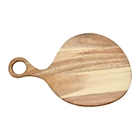 Hello Honey® 14.5" Round Acacia Wood Cutting Board with Handle