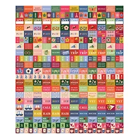 TF Publishing 2025 Big Grid Floral Wall Calendar