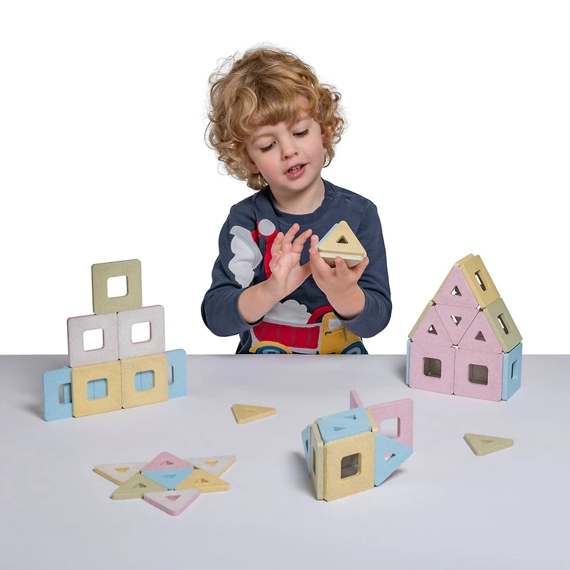 Polydron® KinderMag Pastel Construction Play Set