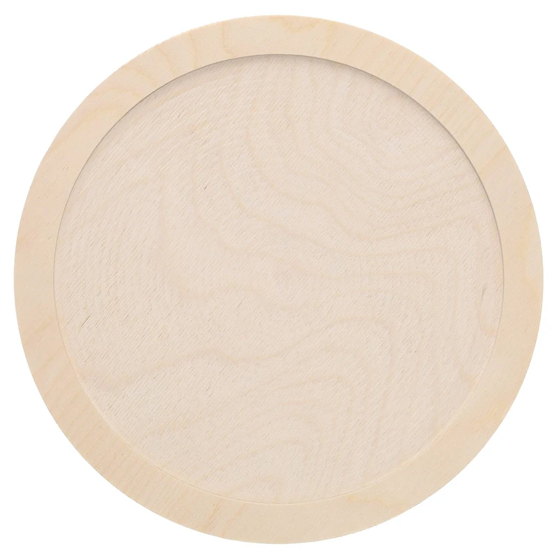 Leisure Arts® 10" Circle Welled Wood Surface