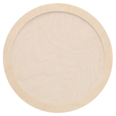 Leisure Arts® 10" Circle Welled Wood Surface