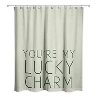 You're My Lucky Charm 71" x 74" Shower Curtain