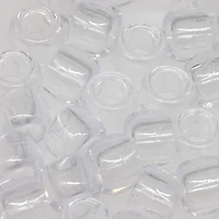 Crystal Clear Pony Beads by Creatology™, 6mm x 9mm