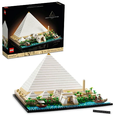LEGO® Architecture Great Pyramid of Giza 21058 Building Kit (1,476 Pieces)
