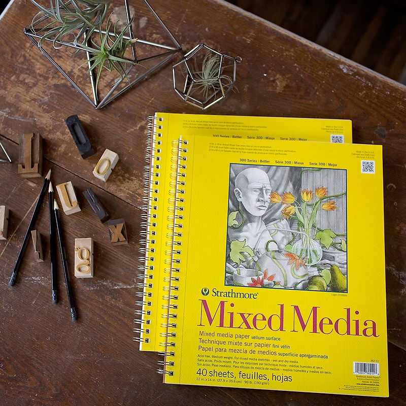 Strathmore® 300 Series Mixed Media Pad