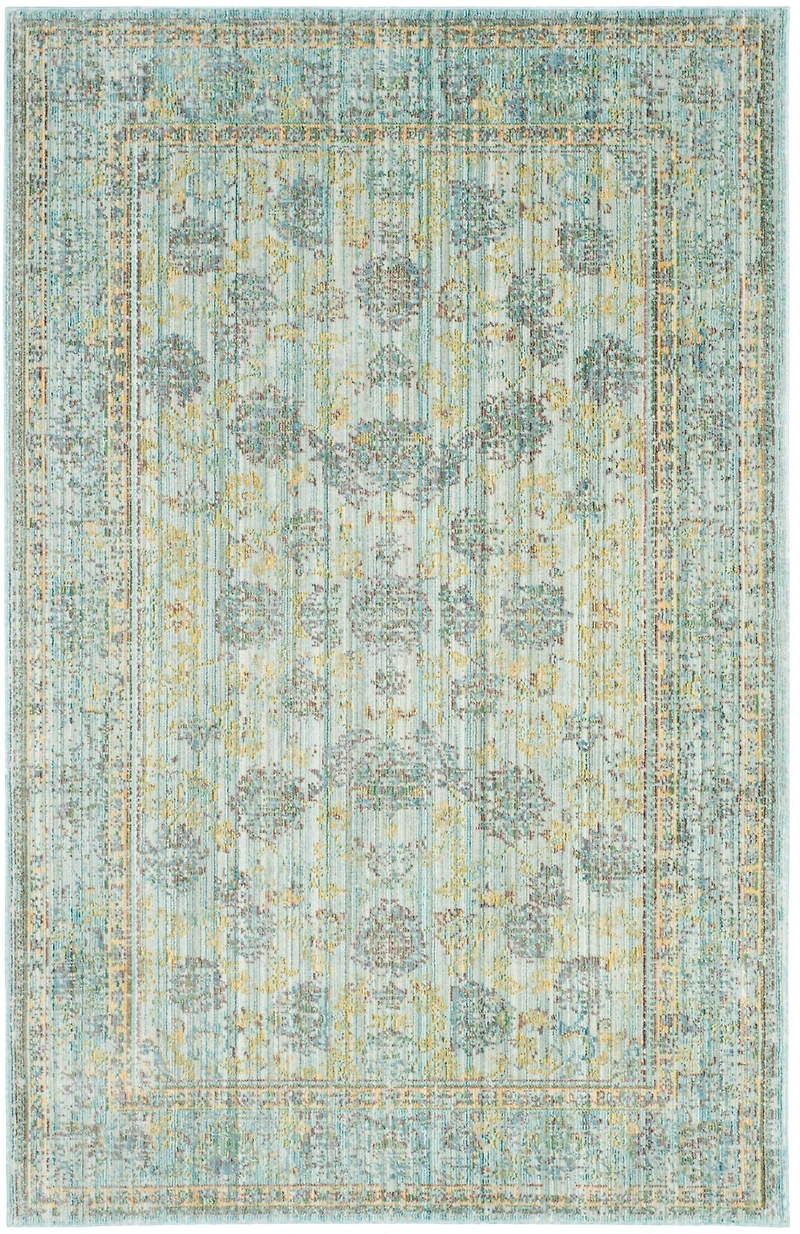 Valencia Motif 4' X 6' Area Rug