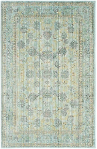 Valencia Motif 4' X 6' Area Rug