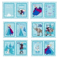 Frozen Blue Anna's Friends Quilting Fabric