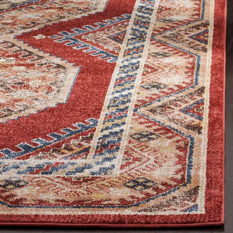 Bijar Border Diamond 4' X 6' Area Rug