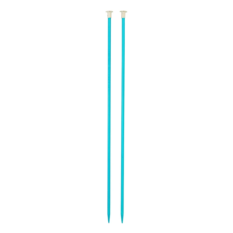 10" Anodized Aluminum Knitting Needles by Loops & Threads