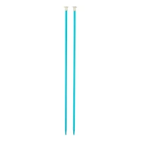10" Anodized Aluminum Knitting Needles by Loops & Threads