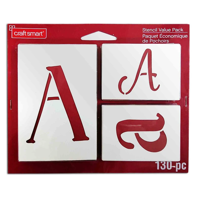 Letter Stencils Value Pack by Craft Smart®