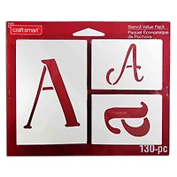 Letter Stencils Value Pack by Craft Smart®