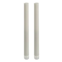 White LED Taper Candles with Timer By Ashland®