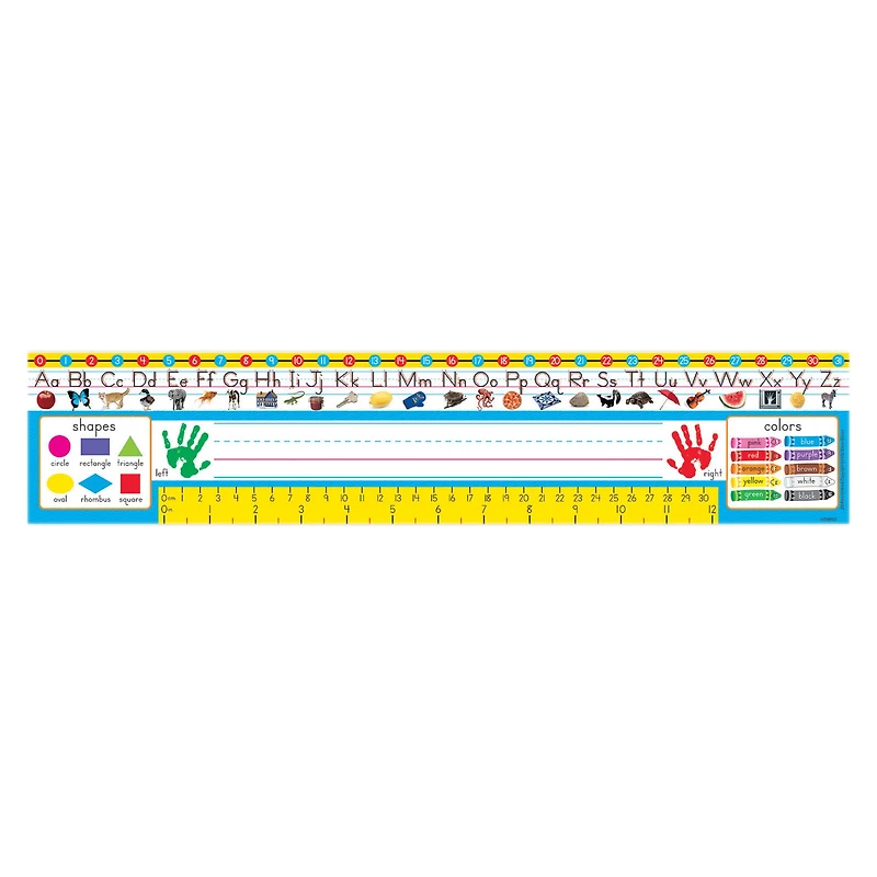 Grades PreK-1 Zaner-Bloser Desk Toppers® Reference Name Plates