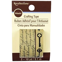 Recollections™ Washi Tape, Script & Keys