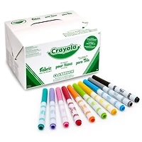 Crayola® Fabric Markers, Pack of 80