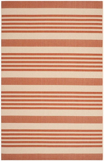 Courtyard Stripe 5'-3" X 7'-7" Area Rug
