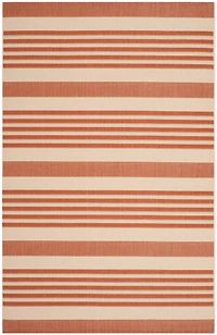 Courtyard Stripe 5'-3" X 7'-7" Area Rug