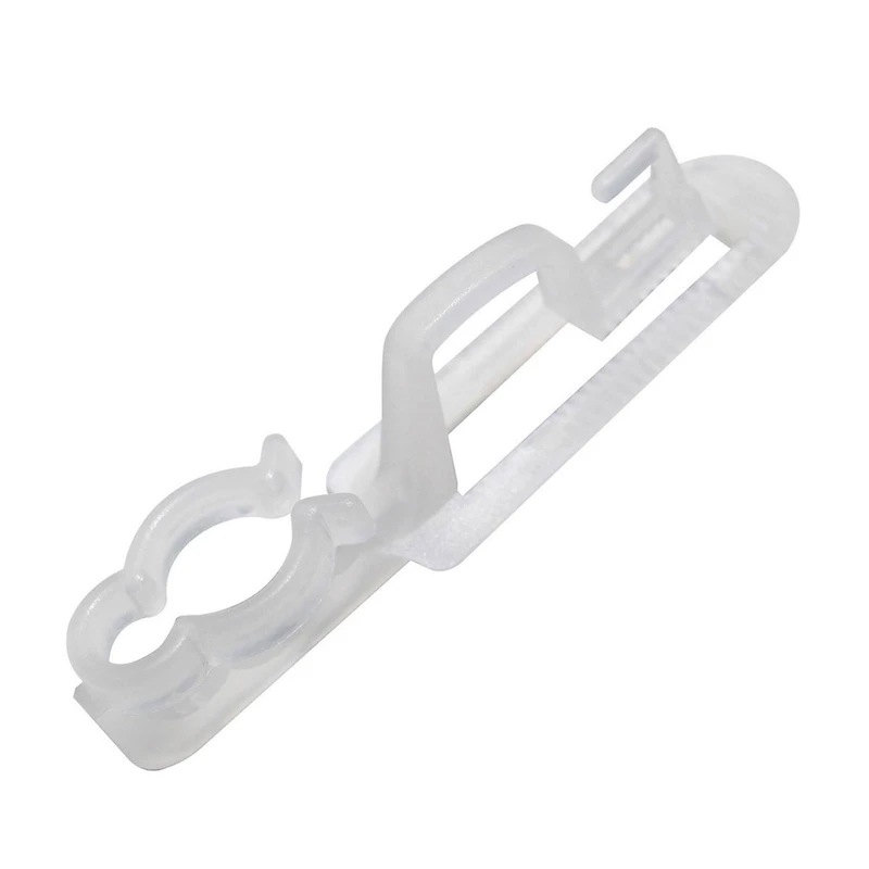 100ct Outdoor Gutter and Shingle Clips for Mini Christmas Lights