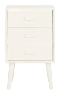 Pomona 3 Drawer Chest in White