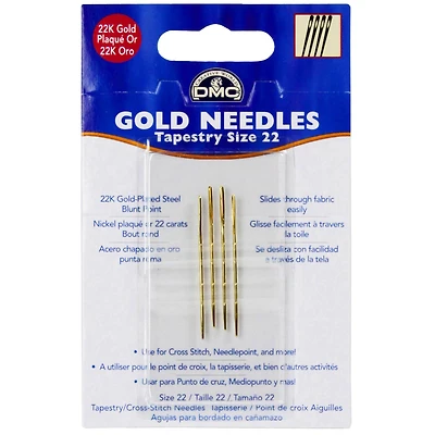 DMC GOLD NEEDLE SZ