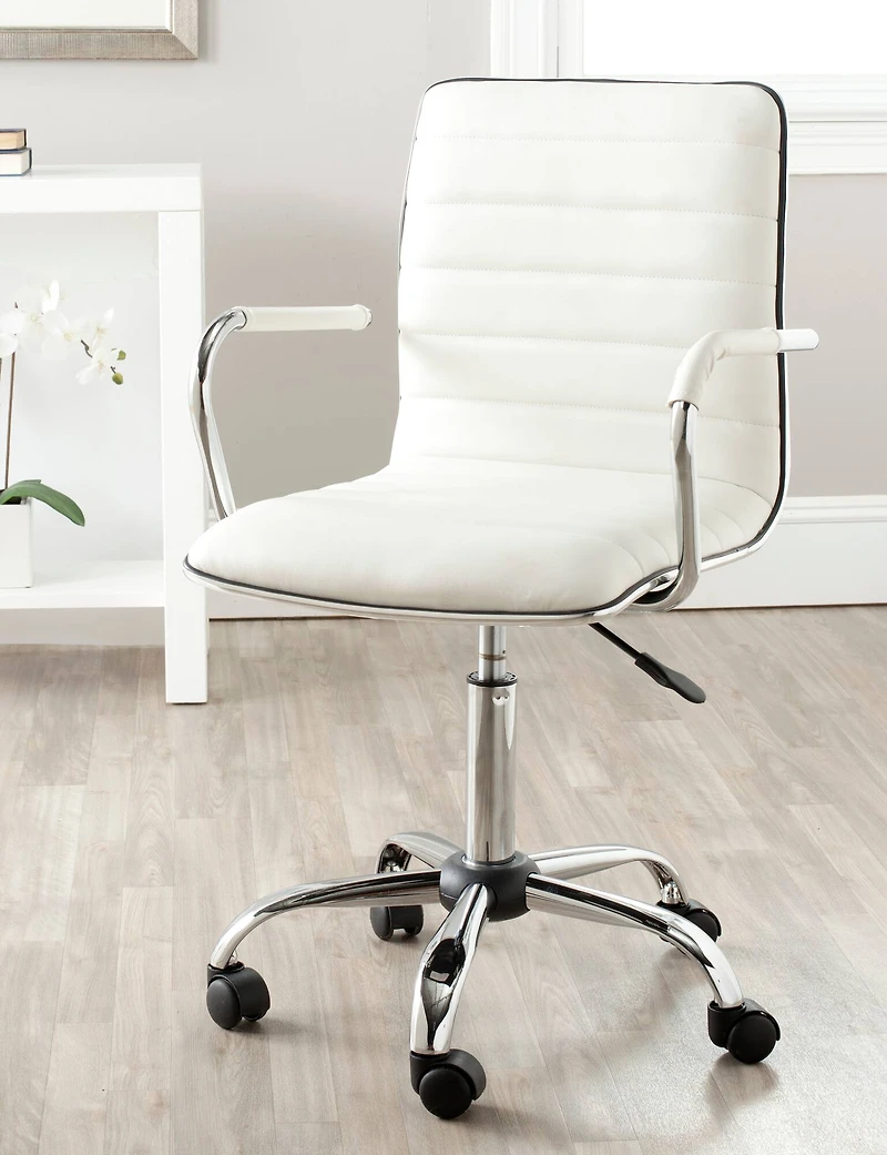 Jonika Desk Chair in White