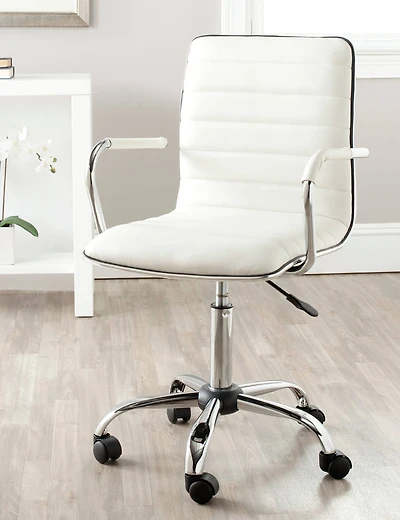 Jonika Desk Chair in White