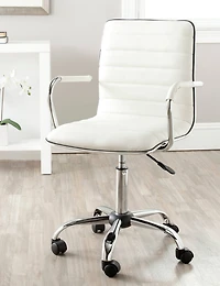 Jonika Desk Chair in White